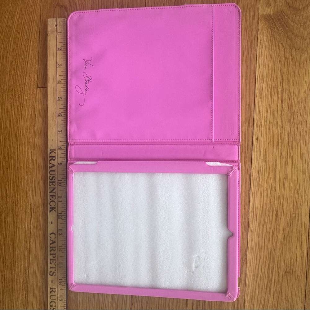 Vera Bradley Tablet Folio Priscilla Pink Fits iPad 2 and Later New - Picture 8 of 9
